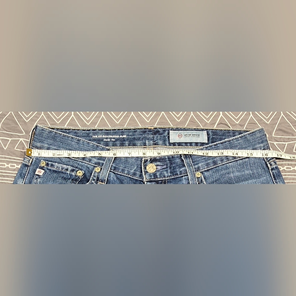 Adriano Goldschmied The Ex Boyfriend Slim Distressed Jeans Size 28 - Picture 6 of 9